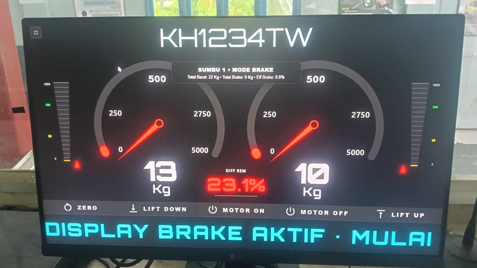 Upgrede System Pengujian Kendaraan Bermotor